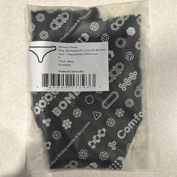 Bombas cotton Modal blend women’s thong - Picture 4 of 4